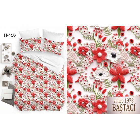 H-156 Reaktif Baskı Koyu Dijital Nevresim Kumaş H-156 Reaktif Baskı Koyu Dijital Nevresim Kumaş