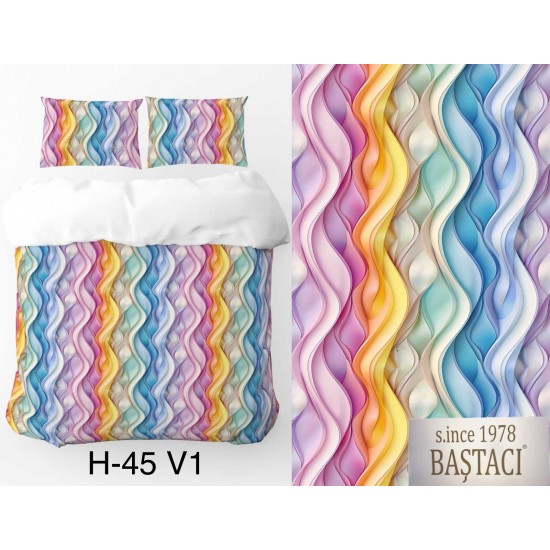 H-45-V1 Reaktif Baskı Koyu Dijital Nevresim Kumaş H-45-V1 Reaktif Baskı Koyu Dijital Nevresim Kumaş