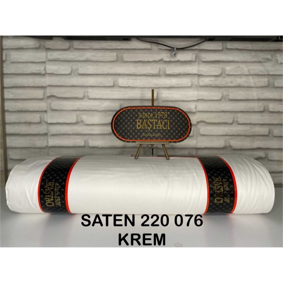 220 076 Saten Kumaş Krem 220 076 Saten Kumaş Krem